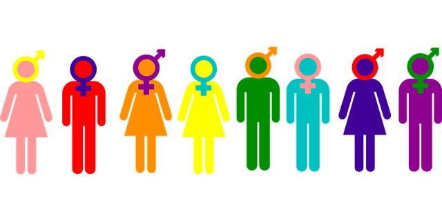 An image representing the gender spectrum